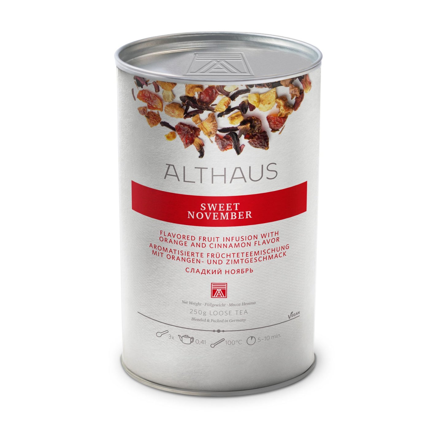 Ceai de fructe aromatizat Althaus Sweet November