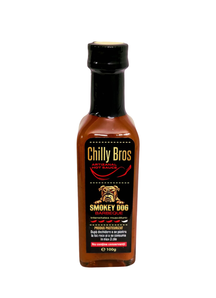 Sos chili pican artizanal Chilly Bros. Smokey Dog 100g