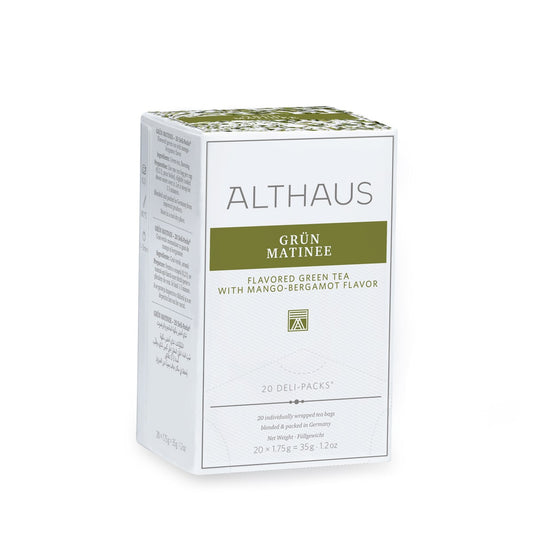 Ceai verde aromatizat Althaus Grun Matinee