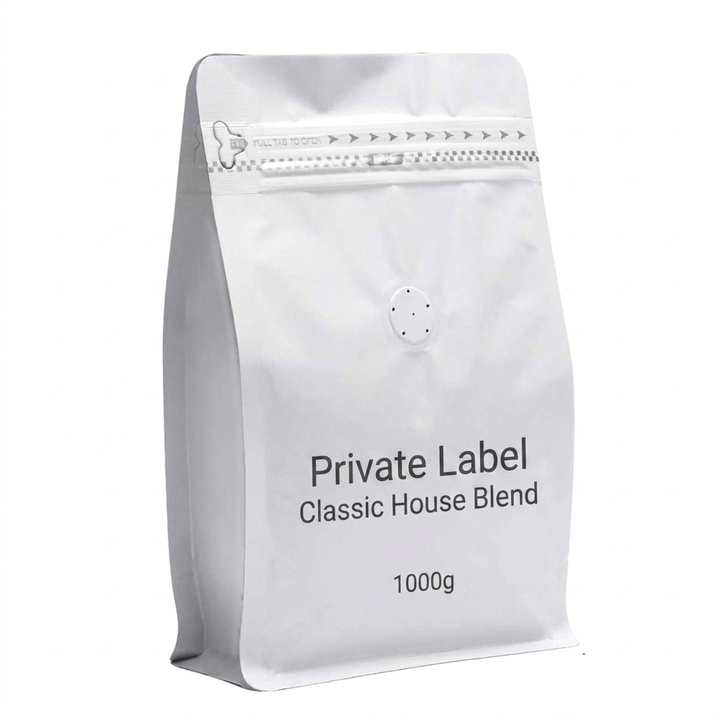 Cafea boabe Private Label Classic House Blend 1000g