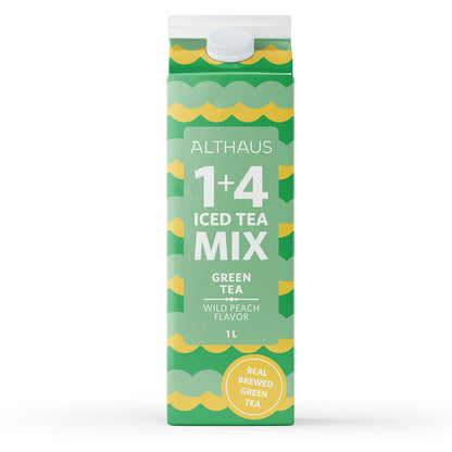 Ceai natural Althaus GREEN TEA WILD PEACH – Natural Iced Tea