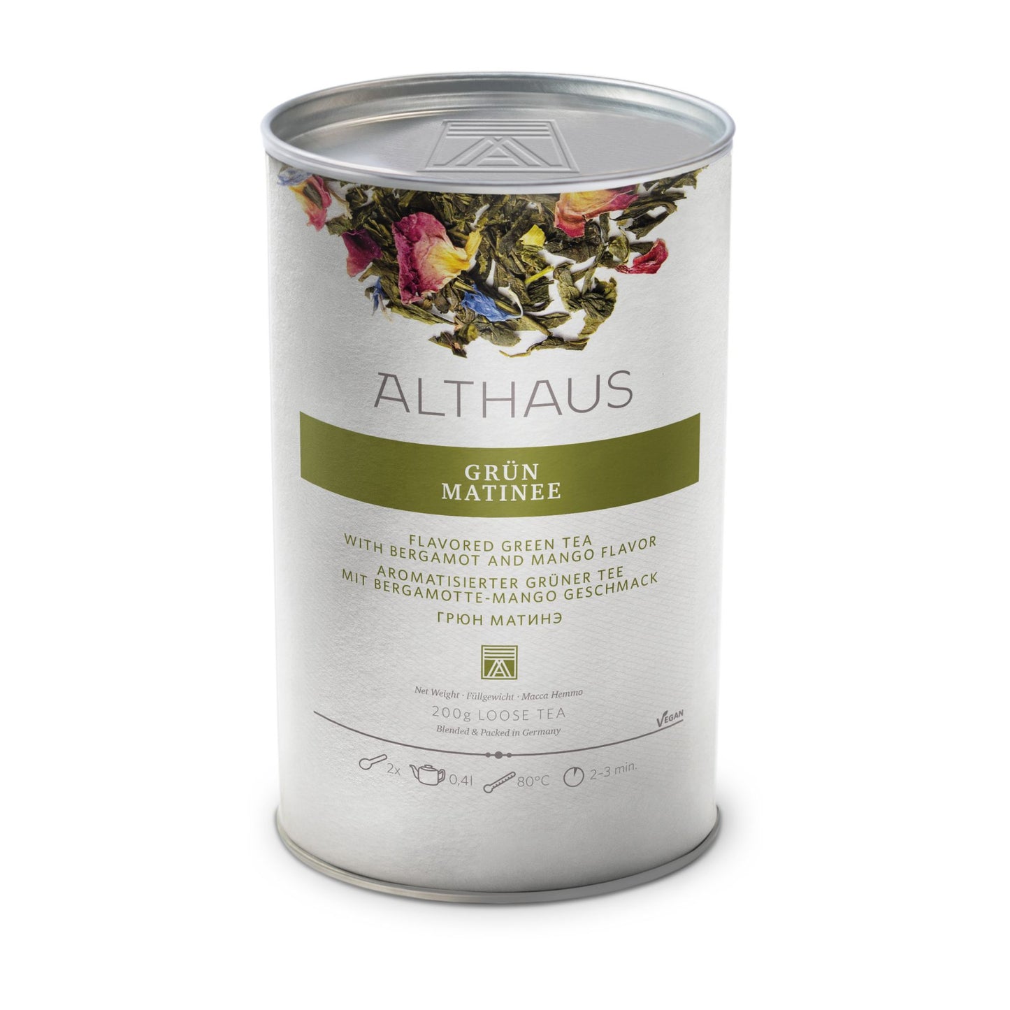 Ceai verde aromatizat Althaus Grun Matinee