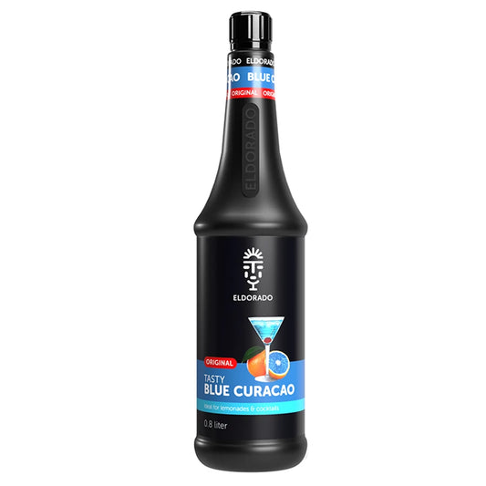 Sirop de Curacao, ELDORADO, albastru sticla 800ml