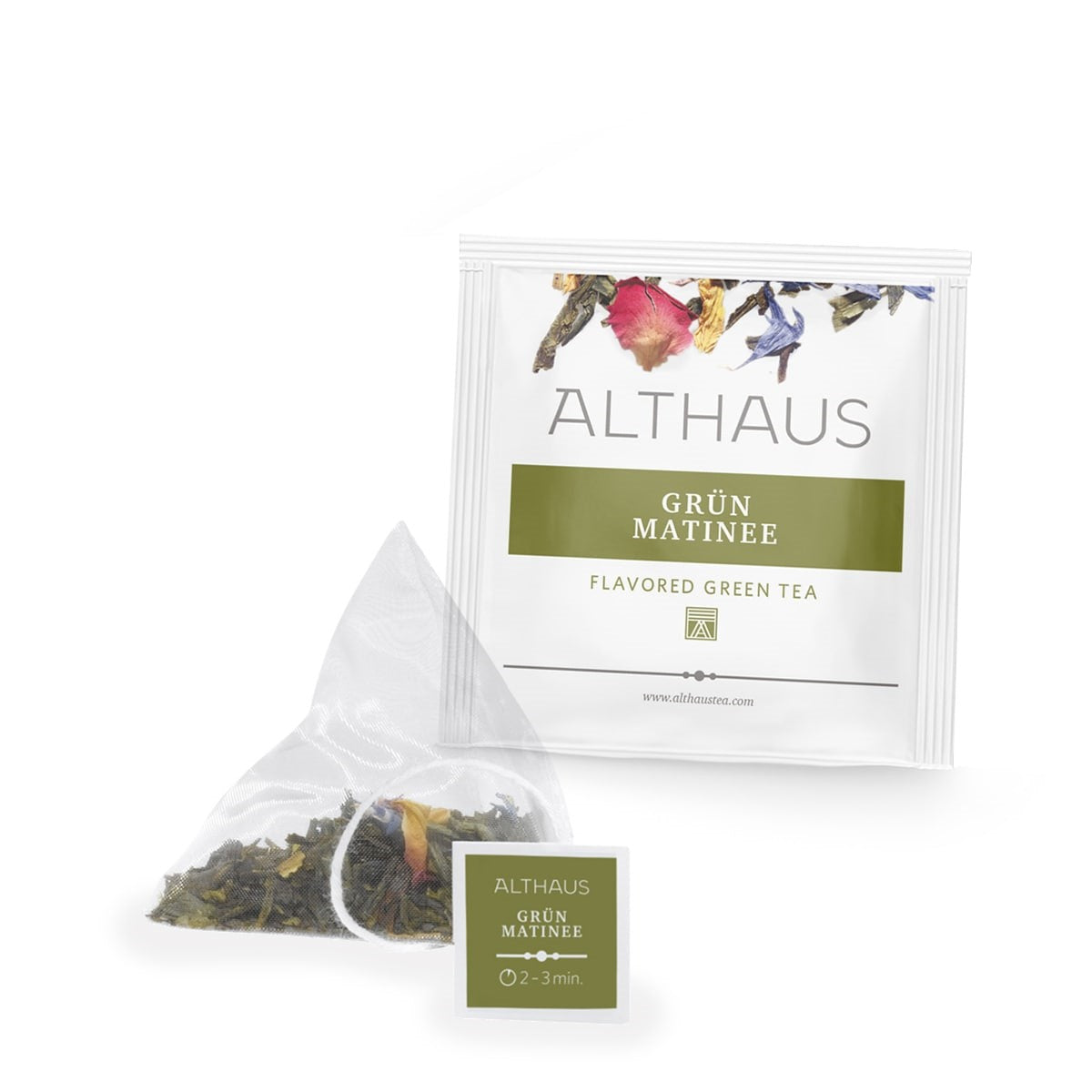Ceai verde aromatizat Althaus Grun Matinee