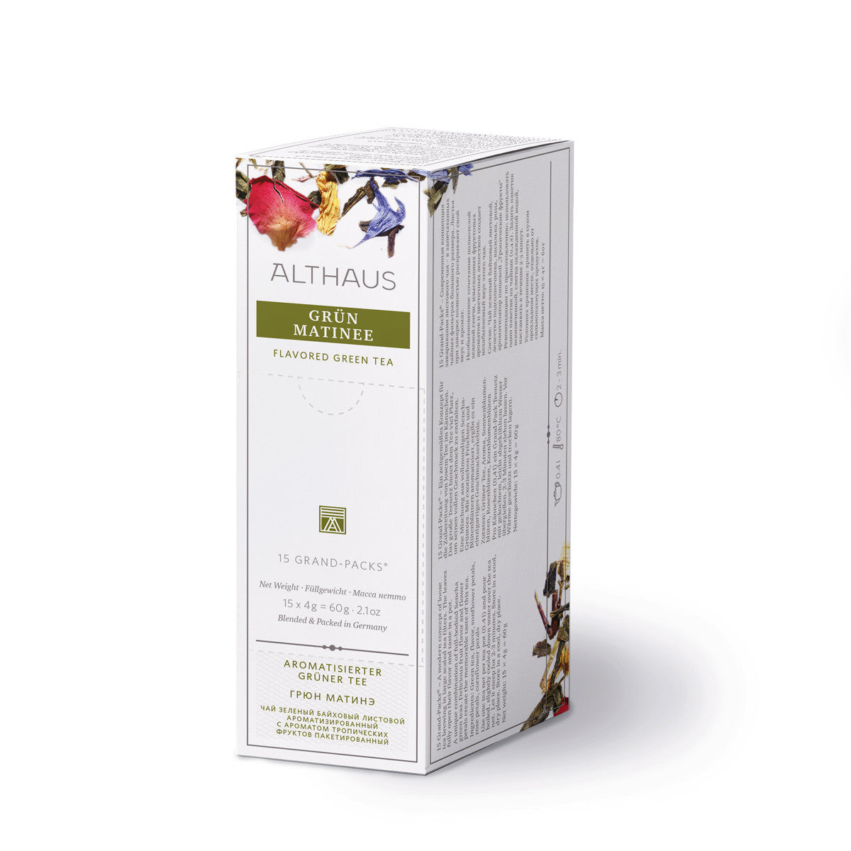 Ceai verde aromatizat Althaus Grun Matinee
